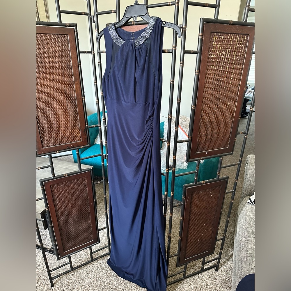 Ralph Lauren elegant sz 10 navy dress!